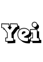 Yei snowing logo