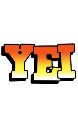Yei sunset logo