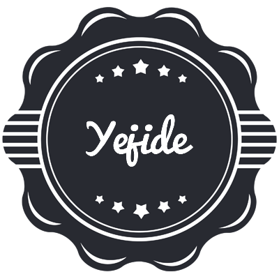 Yejide badge logo