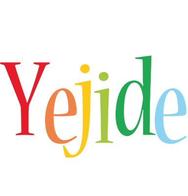 Yejide birthday logo