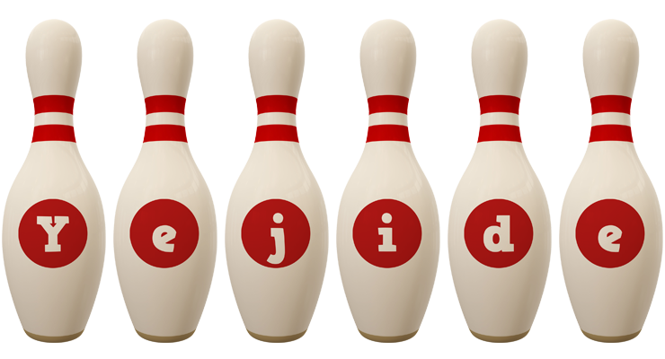 Yejide bowling-pin logo