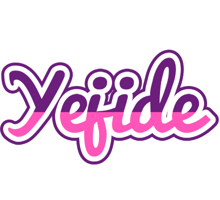 Yejide cheerful logo