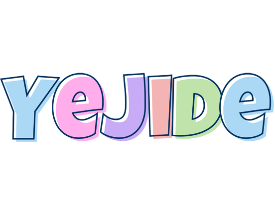 Yejide pastel logo