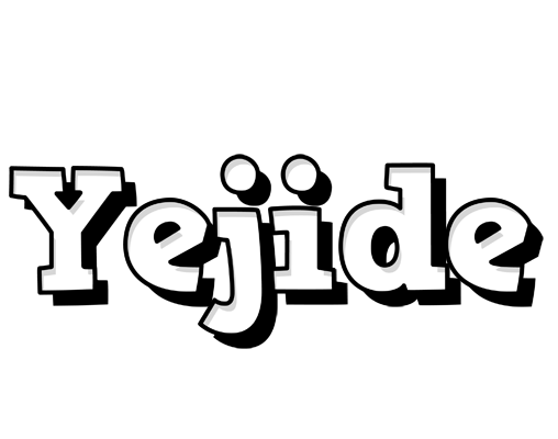 Yejide snowing logo
