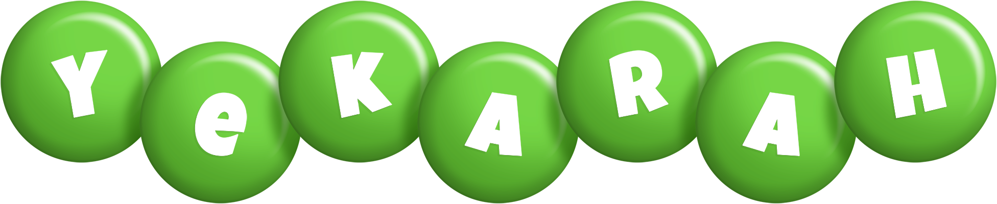 Yekarah candy-green logo