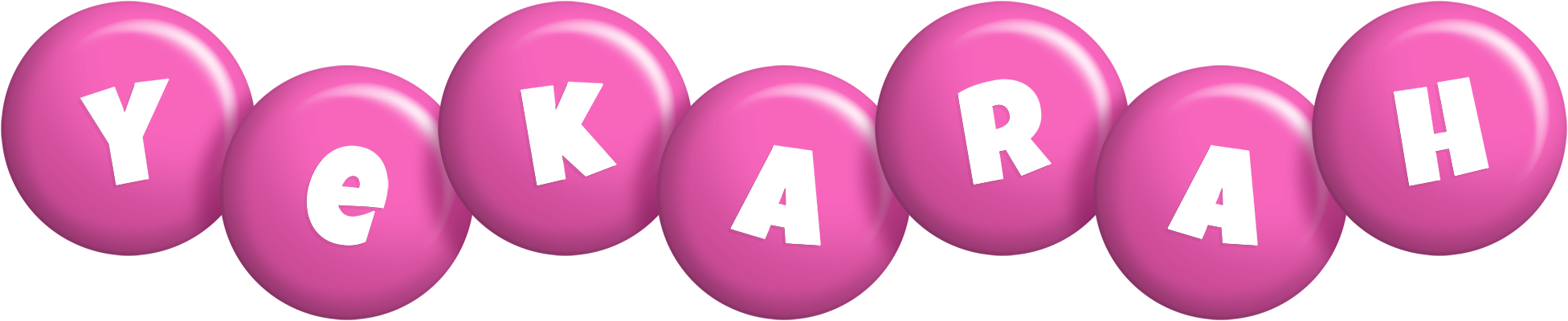 Yekarah candy-pink logo