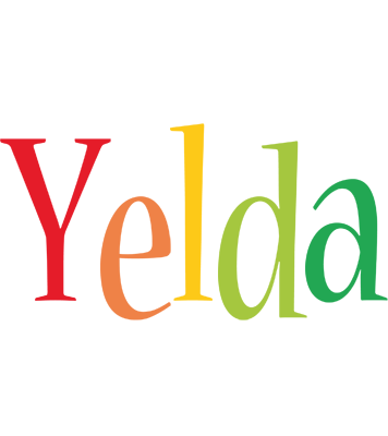 Yelda birthday logo