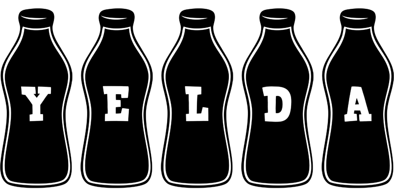 Yelda bottle logo