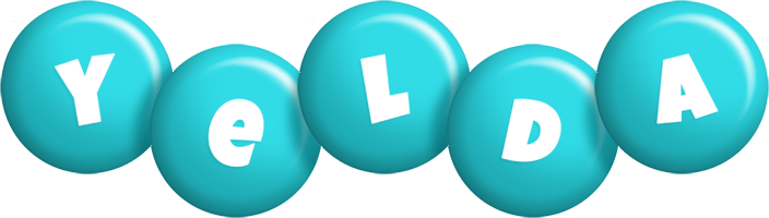 Yelda candy-azur logo