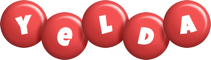 Yelda candy-red logo