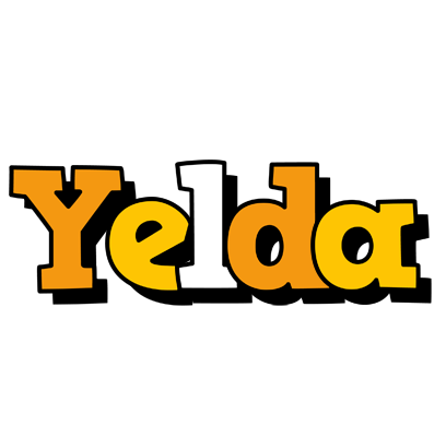 Yelda cartoon logo