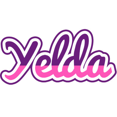 Yelda cheerful logo