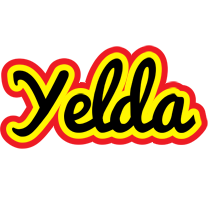 Yelda flaming logo