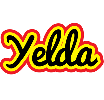 Yelda flaming logo