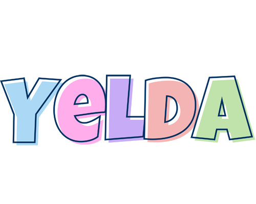 Yelda pastel logo