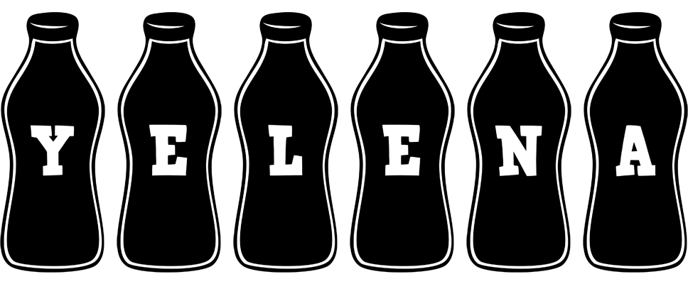 Yelena bottle logo