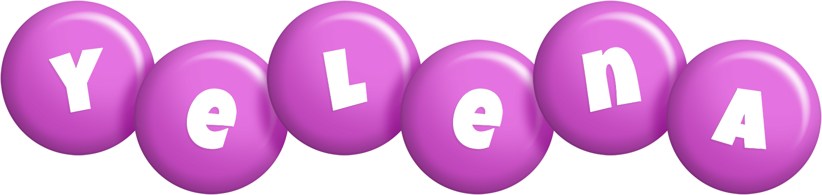 Yelena candy-purple logo