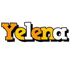 Yelena cartoon logo