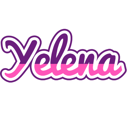 Yelena cheerful logo