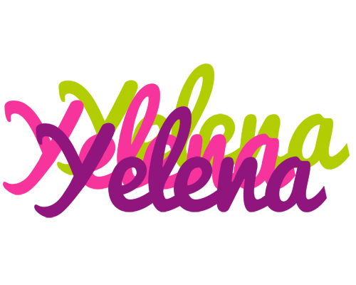 Yelena flowers logo