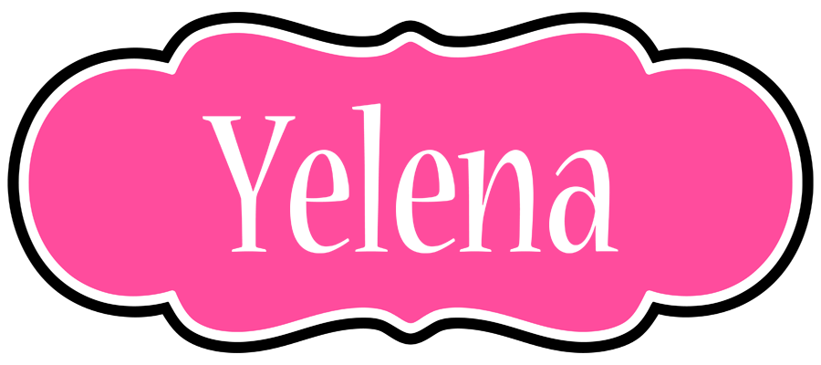 Yelena invitation logo