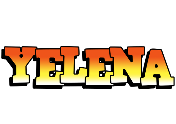 Yelena sunset logo