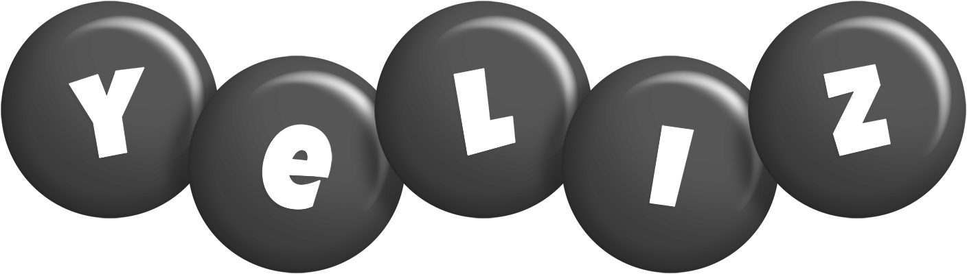 Yeliz candy-black logo