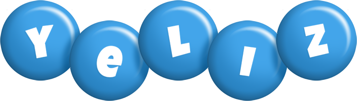 Yeliz candy-blue logo