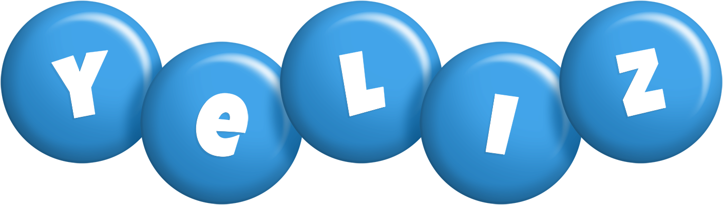Yeliz candy-blue logo