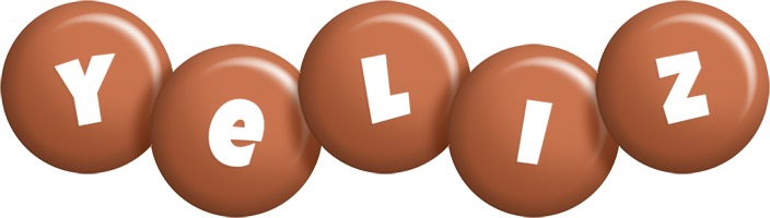 Yeliz candy-brown logo