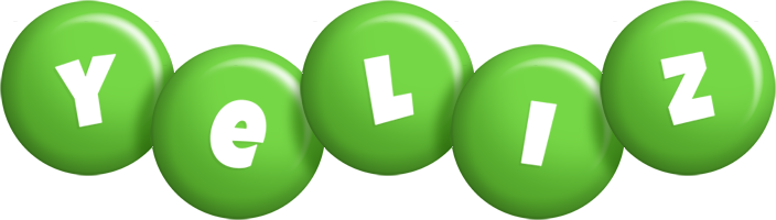 Yeliz candy-green logo