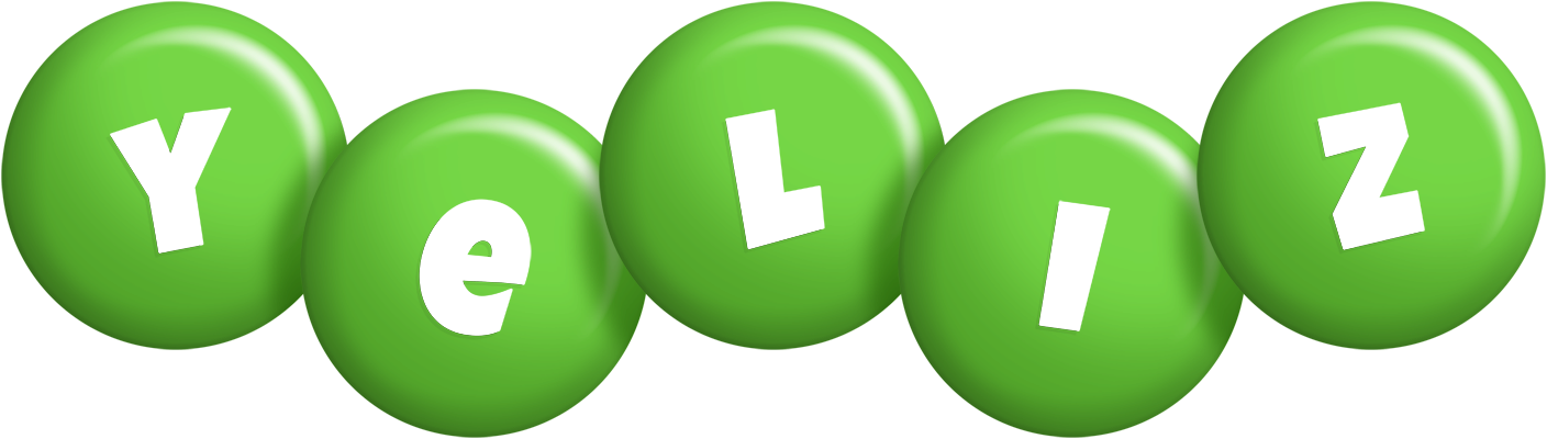 Yeliz candy-green logo