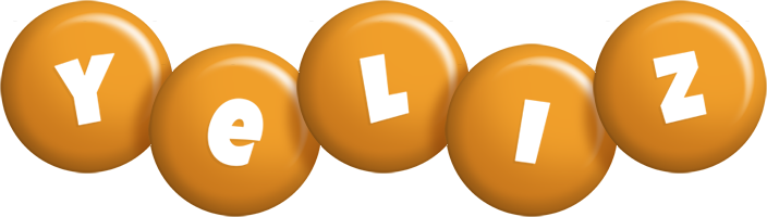 Yeliz candy-orange logo