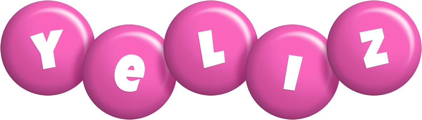 Yeliz candy-pink logo