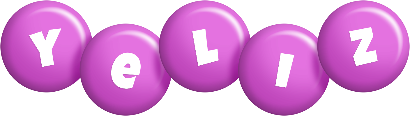 Yeliz candy-purple logo