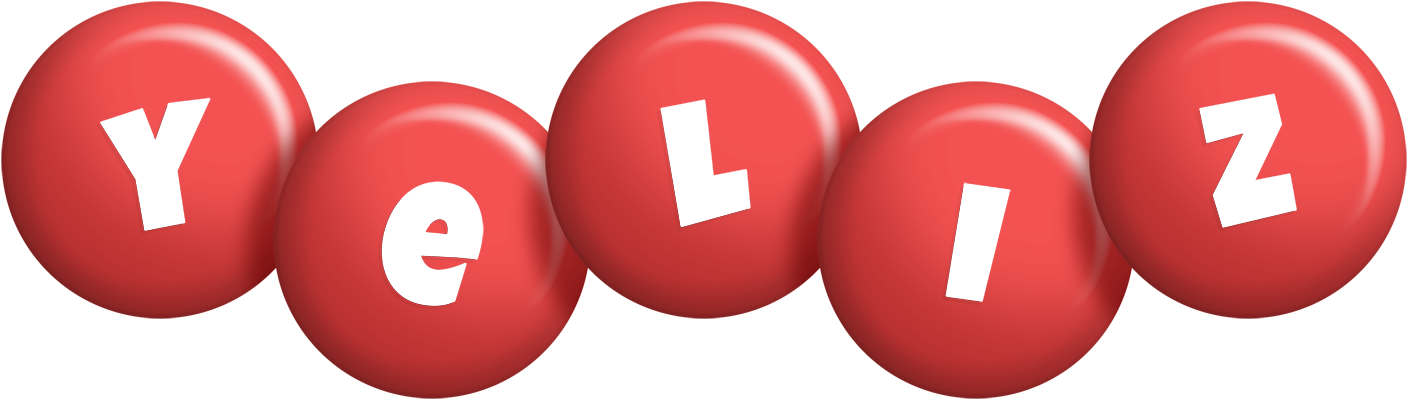 Yeliz candy-red logo