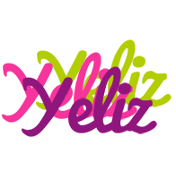 Yeliz flowers logo