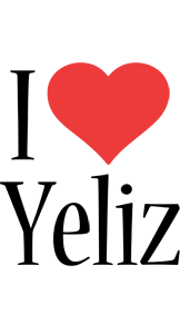 Yeliz i-love logo