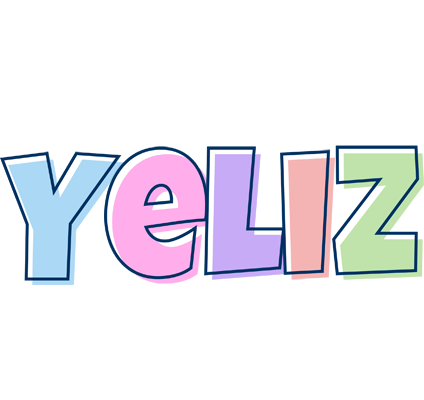 Yeliz pastel logo