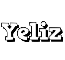 Yeliz snowing logo