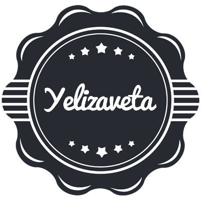 Yelizaveta badge logo