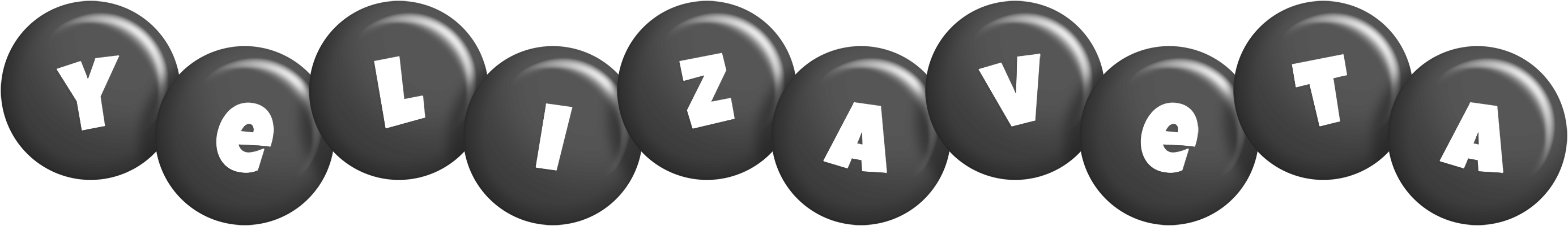 Yelizaveta candy-black logo