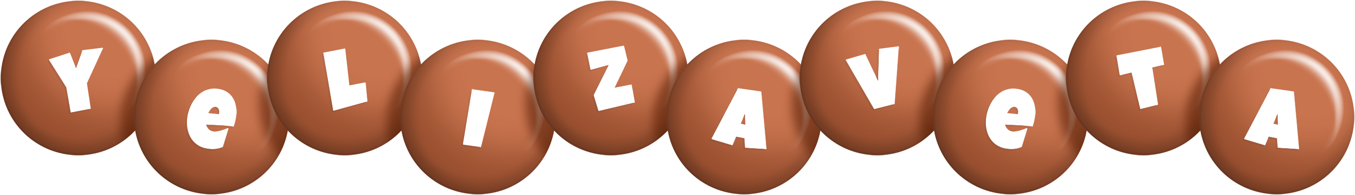 Yelizaveta candy-brown logo