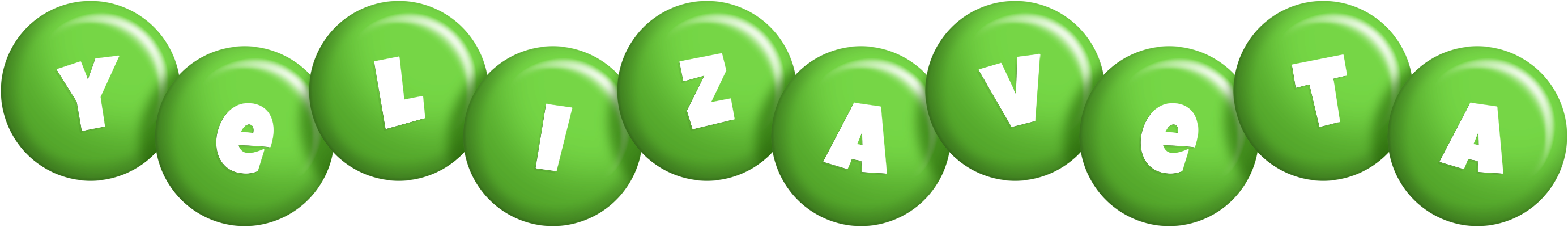 Yelizaveta candy-green logo