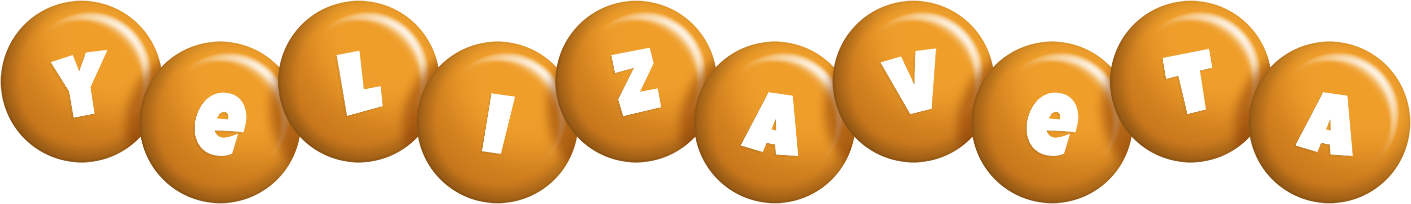 Yelizaveta candy-orange logo