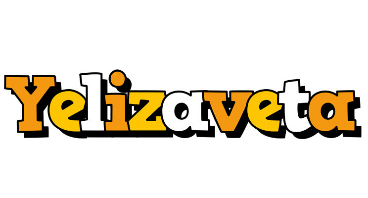 Yelizaveta cartoon logo