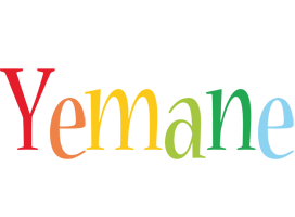 Yemane birthday logo