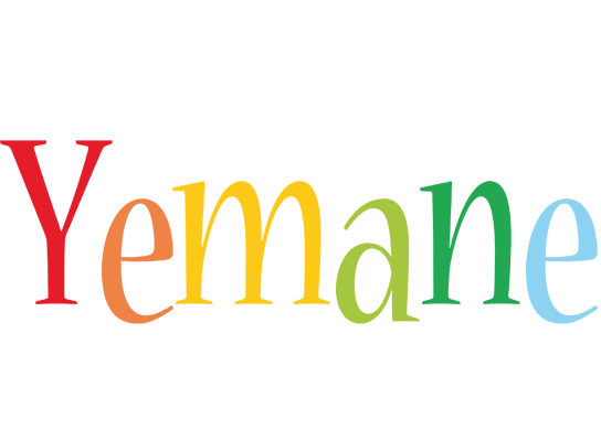 Yemane birthday logo
