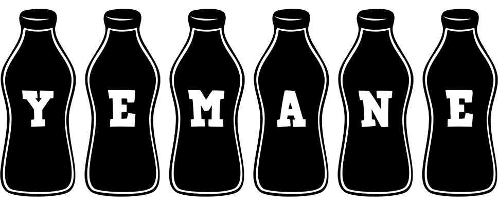 Yemane bottle logo