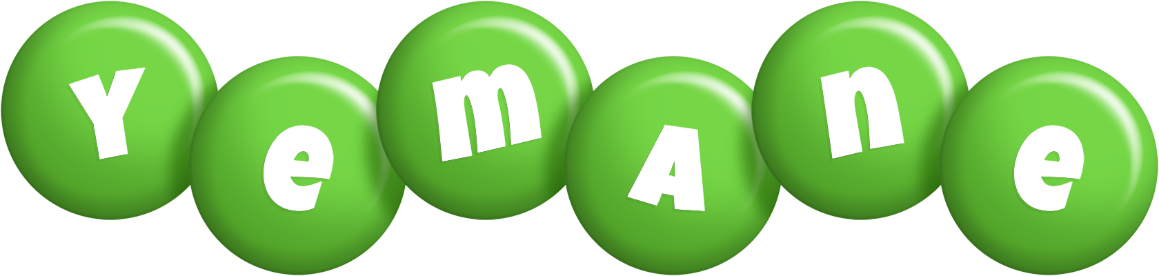 Yemane candy-green logo